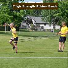 Load image into Gallery viewer, Running Sprint Dash Track and Field Thigh Strength Resistance Rubber Bands