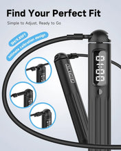 Load image into Gallery viewer, 2 in 1 Smart Jump Rope: Cordless & Corded, APP Control