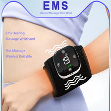 Load image into Gallery viewer, Electric Wrist Massager Multi-Function Joint Vibration Wristband