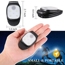 Load image into Gallery viewer, LED Clip Light 4 Lighting Modes Clip Night Lamp Safety Warning for Jogging