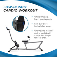 Load image into Gallery viewer, Hydraulic Rower Machine with Smart Workout App