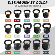 Load image into Gallery viewer, 35Lb Kettlebell Weight Full Body Exercise Strength Training