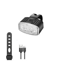 Load image into Gallery viewer, Bicycle Light Horn USB Bike Headlight