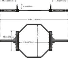 Load image into Gallery viewer, Hex Bar Barbell Deadlift for 2" Barbell