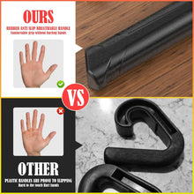 Load image into Gallery viewer, Ergonomic Portable Pull Up Handles for Home Gym, Calisthenics, and Strength Training with Resistance Bands