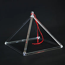 Load image into Gallery viewer, Clear Crystal Singing Pyramid Professional Quartz Tower