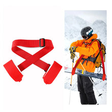 Load image into Gallery viewer, Skimate Carrier Strap Clipstick Ski Mate Portable Skis Straps