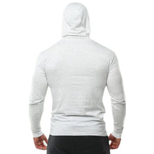 Load image into Gallery viewer, Autumn Cotton Breathable Casual Hooded T-Shirts Men Slim Fit Long Sleeve Running Shirts