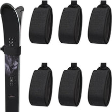 Load image into Gallery viewer, Ski Fastener Straps Adjustable Ski Straps for Carrying Bands with Protector Pads