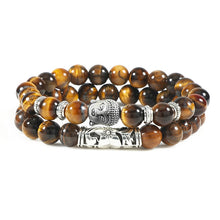 Load image into Gallery viewer, 2pcs/set Buddha Head Bracelet for Women Men