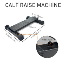 Load image into Gallery viewer, Multifunctional Steel Calf Raise Bar, Wide Standing Calf Raise Block