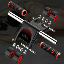 Load image into Gallery viewer, ABS Abdominal Wheel 4 Wheels Exercise Equipment