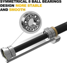 Load image into Gallery viewer, Chrome Olympic Barbell Bar