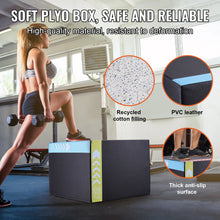 Load image into Gallery viewer, VEVOR 3 in 1 Plyometric Jump Box