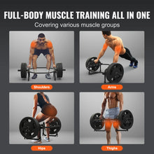 Load image into Gallery viewer, SucceBuy Trap Bar Hex Barbell Trap Bar 55.7"Squat Deadlift Barbell