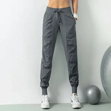 Load image into Gallery viewer, Women's Quick Drying Comfortable Drawstring Running Sports Jogging Pants