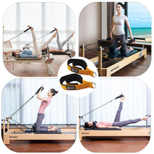 Load image into Gallery viewer, 1 Pair Pilates Double Loop Straps for Reformer Feet