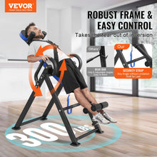 Load image into Gallery viewer, VEVOR Inversion Table Heavy Duty Inversion Table Decompression Back Stretcher Machine