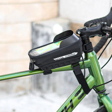 Load image into Gallery viewer, EVA Bicycle Front Frame Bag Touch Screen Bicycle Bag