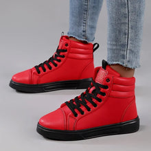 Load image into Gallery viewer, 2025 Spring Fashion Red Men's Sneakers High Top Skateboarding Shoes for Men Women
