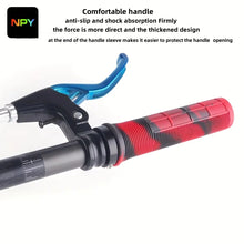 Load image into Gallery viewer, NPY Bicycle Handles Mtb Rubber Lock-on Grip Shockproof Non-slip Mountain/Road Bike Handle