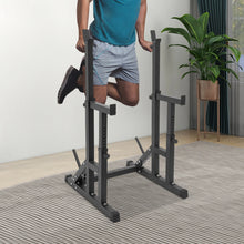 Load image into Gallery viewer, Barbell Rack, Adjustable Barbell Rack, Multi-function Barbell Rack