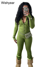 Load image into Gallery viewer, Autumn Orange 2 Piece Pants