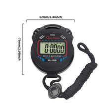 Load image into Gallery viewer, Professional Handheld Digital Stopwatch Timer Outdoor Sports Training Timer