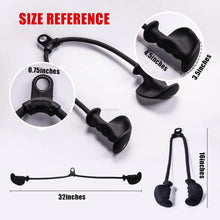 Load image into Gallery viewer, Fitness Biceps Triceps Rope Pull Down Grip Handles