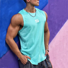 Load image into Gallery viewer, 2025 newest Summer Gym Vest High Quality mesh Shirt Sleeveless T-shirts