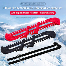 Load image into Gallery viewer, Plastic Ice Blade Protector Non-Slip Universal Ice Skate Blade