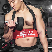 Load image into Gallery viewer, Premium Arm Blaster Adjustable Body building Biceps Curl