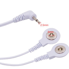 Load image into Gallery viewer, Silver Conductive Fiber Massage Gloves for TENS/EMS Therapy Hand Massager