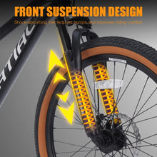 Load image into Gallery viewer, SPATIAL Mountain Bike 24 Inch, 21 Speed Aluminum Frame