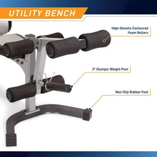 Load image into Gallery viewer, Cage System with Weightlifting Bench All-in-One Home Gym Equipment