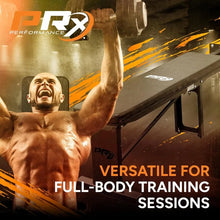 Load image into Gallery viewer, PRx Performance Folding Wall Mounted Flat Weight Bench