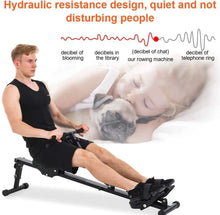 Load image into Gallery viewer, Rower Silent Hydraulic Rowing Machine Home Fitness Equipment Simulated Rowing Training Hand Foot Coordination Exercise