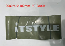 Load image into Gallery viewer, ITSTYLE Resistance Bands 208CM 8 Level Crossfit latex Loop Strap Expande
