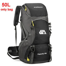 Load image into Gallery viewer, 50L Travel Backpack Camping Men Large Hiking Bag