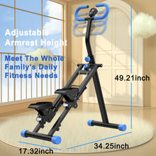 Load image into Gallery viewer, 330lbs Stair Stepper Climber Machine with Handlebar
