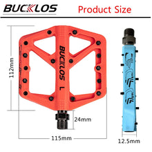 Load image into Gallery viewer, BUCKLOS Pedals DU Bearing Bicycle Pedal Platform