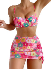 Load image into Gallery viewer, Women 3pcs Swimsuit Set