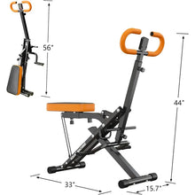 Load image into Gallery viewer, SogesPower Squat Machine for Home Gym, Squat Rowing Machine