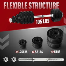 Load image into Gallery viewer, AQYes4All Dumbbell with ,Star Lock Collars
