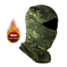 Load image into Gallery viewer, Winter Fleece Warm Camouflage Balaclava Outdoor Cold-proof Ski Cycling Full Face Mask