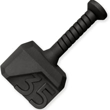 Load image into Gallery viewer, Fitness Mace Clubbell 35/45 Lbs Cast Iron Square Hammer Kettlebells