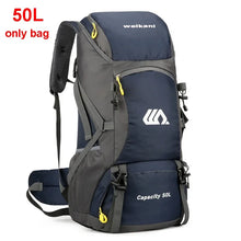Load image into Gallery viewer, 50L Travel Backpack Camping Men Large Hiking Bag
