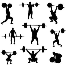 Load image into Gallery viewer, Barbell Bar for 2 Olympic Plates, Home Gym Weightlifting Bar