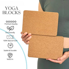 Load image into Gallery viewer, Premium Cork Yoga Kit 5-pieces