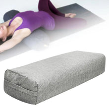 Load image into Gallery viewer, Versatile Yoga Bolster Support Cushion Removable Cover for Poses Modification Meditation